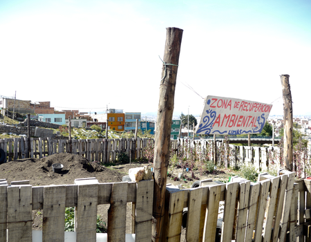 Moestuin in Ciudad Bolivar