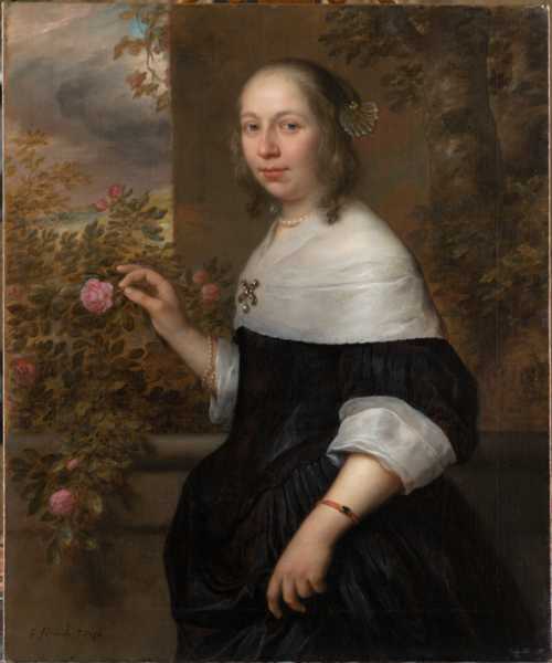 Govert Flinck, Portret van Margaretha Tulp, 1656. Collectie Six, Amsterdam 