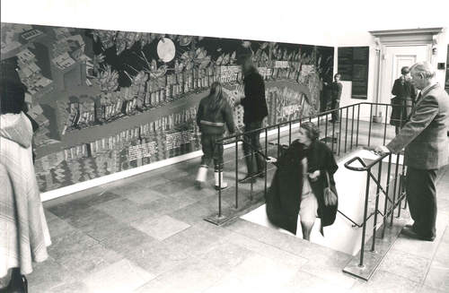 Overzichtsfoto Amsterdams Historisch Museum, 1975. Foto Pieter Boersma