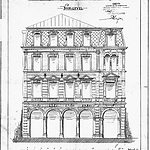 J.F. Henkenhaf en F. Ebert, Bouwtekening voor Hotel Krasnapolsky, 1882, Stadsarchief Amsterdam