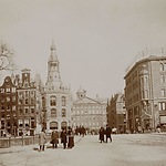 Onbekend, Raadhuisstraat ter hoogte van het Singel, 1898, Stadsarchief Amsterdam