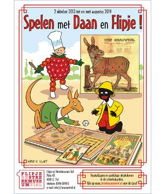 Daan Hoeksema, Affiche tentoonstelling Flipje en Streekmuseum, 2013, Tiel