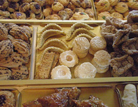 Amandelkoekjes en palingpastei