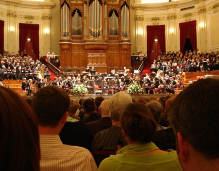 Optreden "Amsterdamse Tramharmonie"