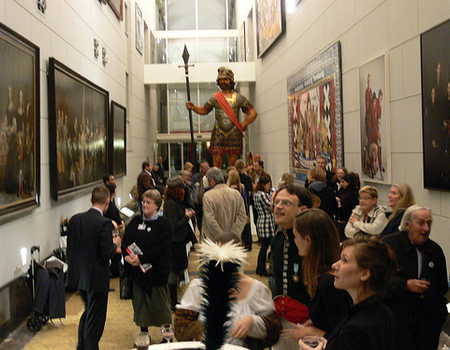 Het Napoleonfeestje in de Schuttersgalerij