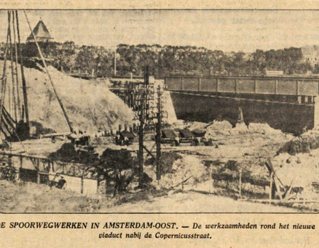 12-09-1935 - Op de achtergrond de koepel van de Gerardus Majellakerk.