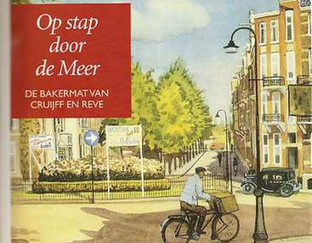 Het voorblad van Ons Amsterdam - februari 2004. Aquarel van Ger Gerritsen - 1939