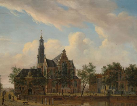 De Westerhal en de Westerkerk , 1750-1780