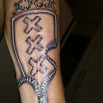 033a - voetbaltattoo