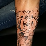 Voetbaltattoo