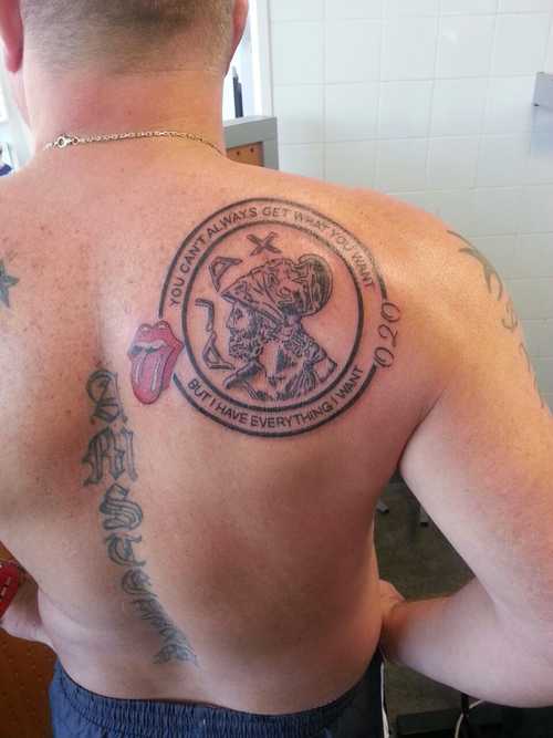 Voetbaltattoo