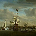 De Gouden Leeuw op het IJ 1686