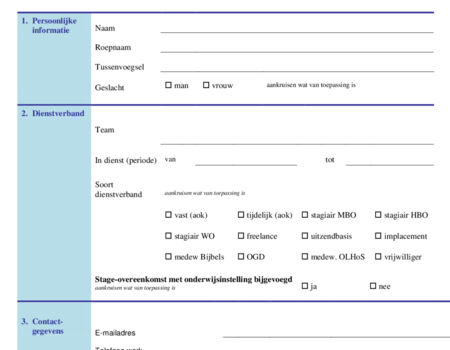 accountformulier Netwerk (ICT)