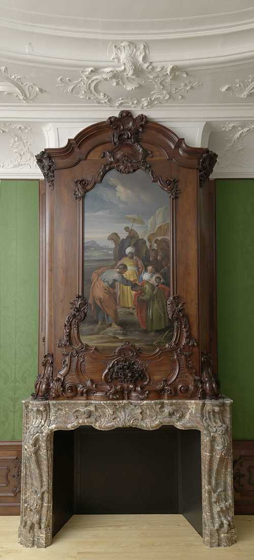 Schouw uit de Beuningkamer / Mahoniekamer, opstelling Rijksmuseum, sinds 2013