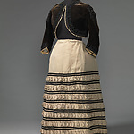 Bolero, fluweel, kralen, ca. 1865