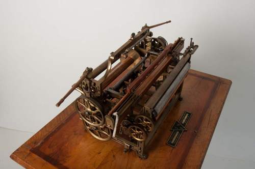 Tattersall & Holdsworth, Model van een weefgetouw, ca. 1900. Collectie Museum TwentseWelle.