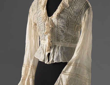 Blouse, katoen, ca. 1865