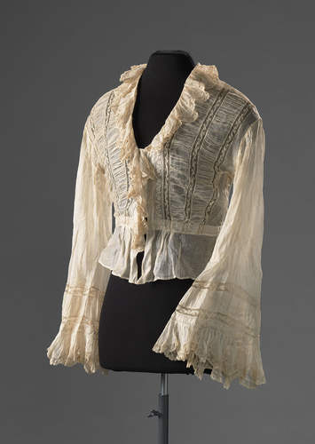 Blouse, katoen, ca. 1865