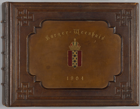 Fotoalbum Burgerweeshuis, 1904