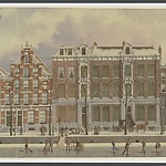 Keizergracht 185 en 187, tekening SAA