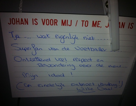 Johan is voor mij.....