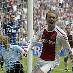 Siem de Jong heeft 1-0 gemaakt op 15 mei 2011, Ajax wordt voor de 30ste keer kampioen