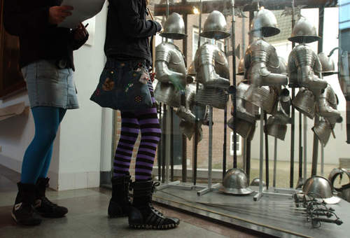 Harnassen in harnassenvitrine, 1578/80. Foto Amsterdam Museum, Jeroen Oerlemans, 2004