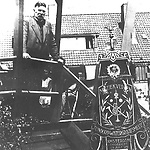 Theo Thijssen op verkiezingsbijeenkomst in de Watergraafsmeer, 1931. Foto Theo  Thijssenmuseum