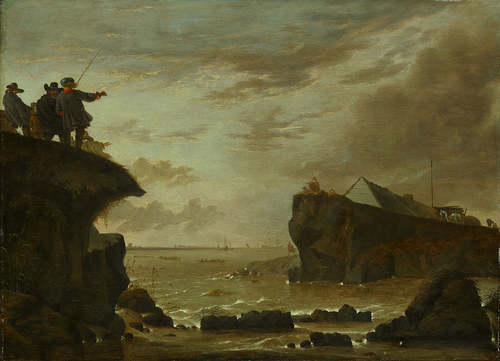 Jan Asselijn,  De doorbraak van de Sint Anthonisdijk bij Amsterdam , 1651-52, Amsterdam Museum