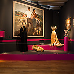 Overzichtsfoto van deel van ‘Op het tweede gezicht’ in Mix Match Museum, Amsterdam Museum, 2015