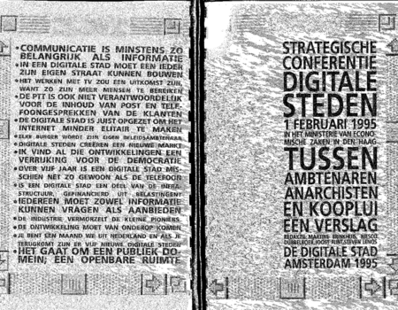 Strategische Conferentie Digitale Steden. Tussen ambtenaren, anarchisten en kooplui, een verslag