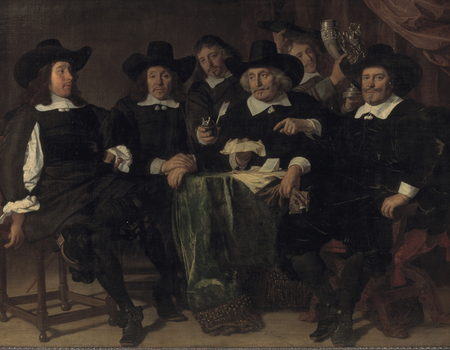 De overlieden van de Voetboogdoelen, 1656