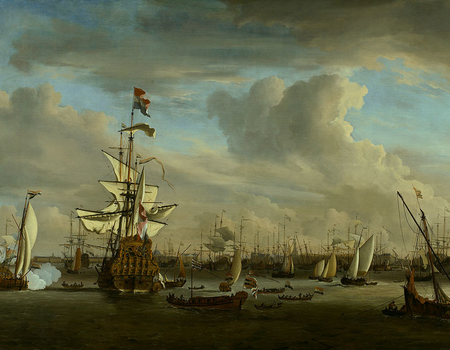 Het IJ in 1686