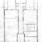 Afb 2. Plattegrond  ca. 1896 - een presentatieplattegrond van het pas geopende museum