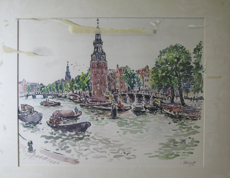 Montelbaanstoren, 1956