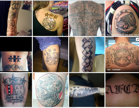 Prijsuitreiking mooiste voetbaltattoo