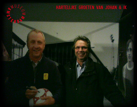 Wim bij Johan & ik