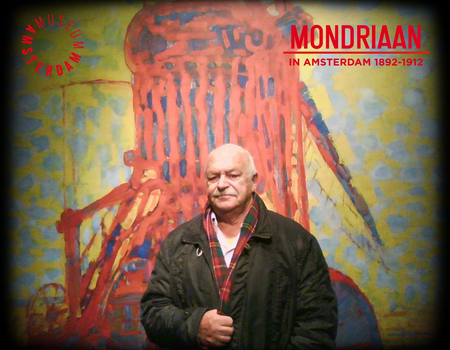 gherard schuur bij Mondriaan in Amsterdam 1892-1912