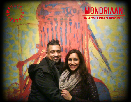 priya bij Mondriaan in Amsterdam 1892-1912