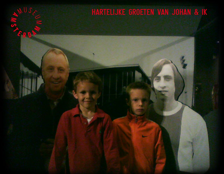 Hugo en ThomEvertzen bij Johan & ik