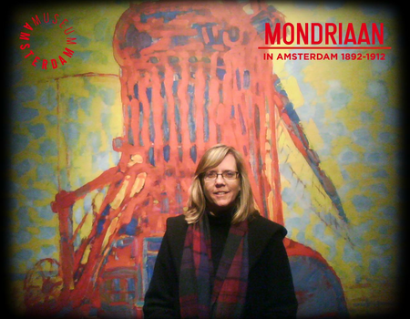 Sandy bij Mondriaan in Amsterdam 1892-1912