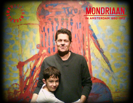 Luuk bij Mondriaan in Amsterdam 1892-1912