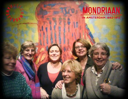 joke bij Mondriaan in Amsterdam 1892-1912