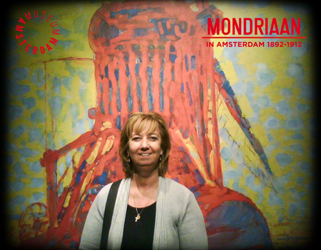 yvonne bij Mondriaan in Amsterdam 1892-1912