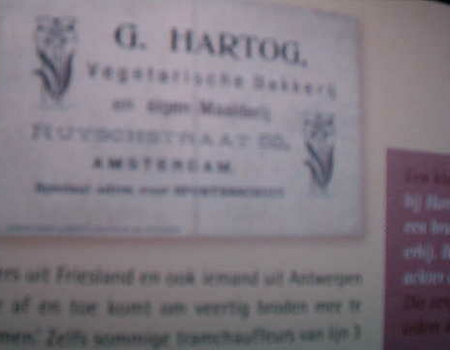 Een oude Hartog reclame