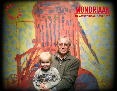 Wim bij Mondriaan in Amsterdam 1892-1912