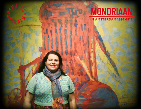 Claudia bij Mondriaan in Amsterdam 1892-1912