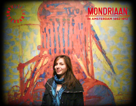 elli bij Mondriaan in Amsterdam 1892-1912