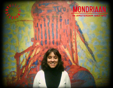 Daniela  bij Mondriaan in Amsterdam 1892-1912