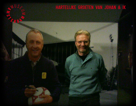 arie van der graaf bij Johan & ik